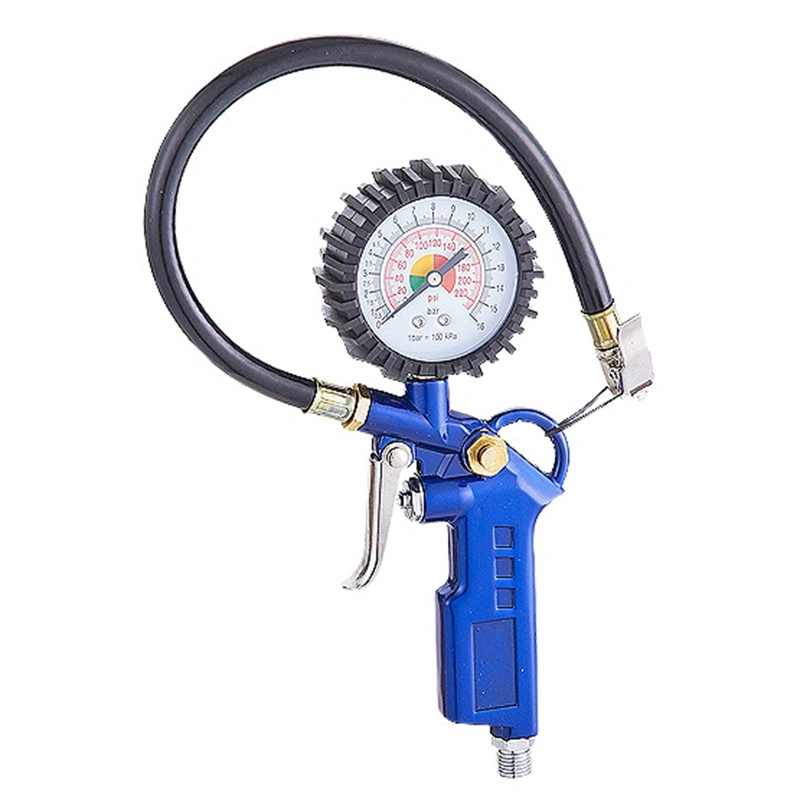 Tire Inflator Gun to Measuring/Inflate/Deflate Tyre Pressure