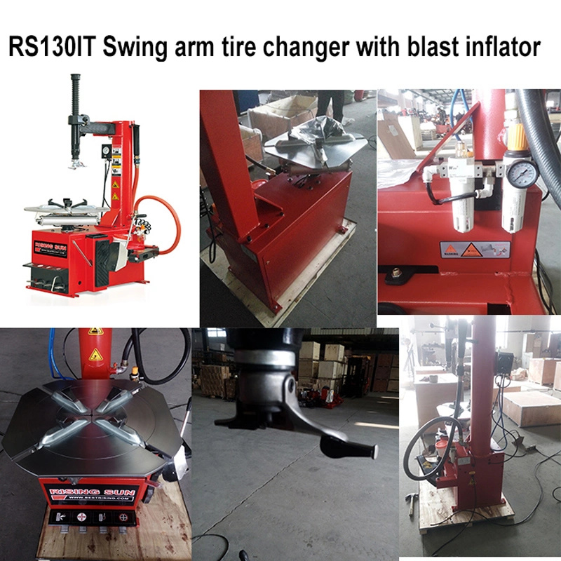 Auto Garage Equipment Electric Tire Changer with Inflator