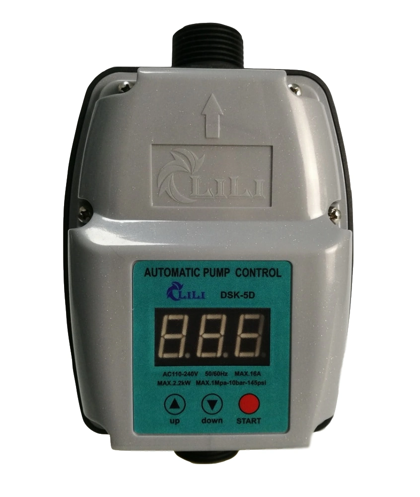 Anshi Starting and Stopping Adjustable Pressure Control with Digital Pressure Gauge (DSK-5D)