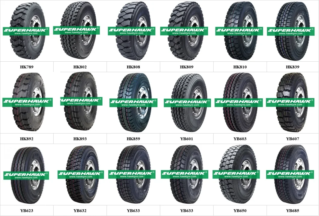 Superhawk 11r22.5 Heavy Duty Truck Tire, Commercial Truck Tire