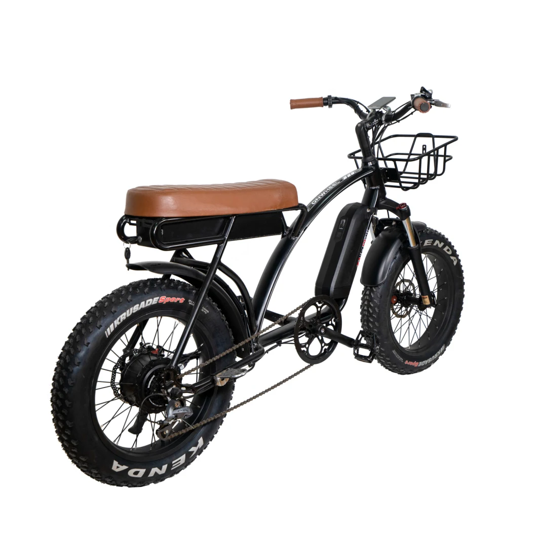 Popular Lithium Battery Super Powered 500W 48V Motor LCD Display Fat Tire Electric Bike Mz-245