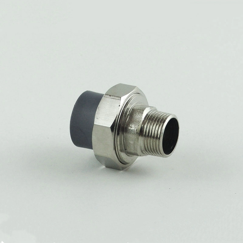 Factory Directed Pn16 Male Brass Fitting PPR Male Threaded Union with Brass 25*3/4