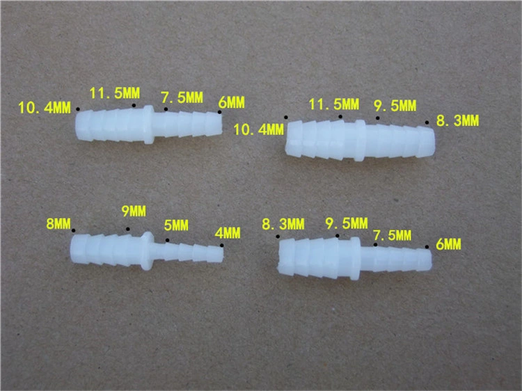 9PCS/Bag PC001 9 Kind Reducers Extenders Reducing Adapter Plastic Pipe Connector Hose Connector Pipe Fittings