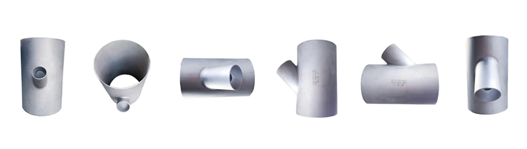 Factory Manufacturer A234 Wpb Stainless Steel Pipe Fitting 45 Degree Lateral Tee