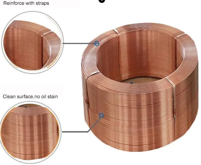 Pancake Coil Copper Pipe for Air Condition or Refrigerator Application Air Conditioner Copper Coil