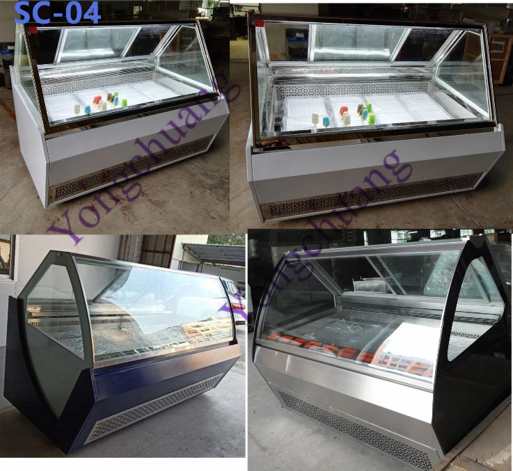 Mini Ice Cream Display Freezer / Small Ice Cream Freezer