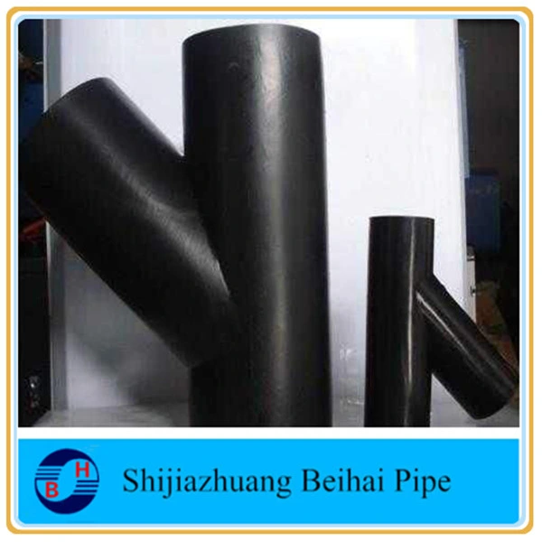 Forging 45 Degree Y Branch Lateral Pipe Fitting Tee