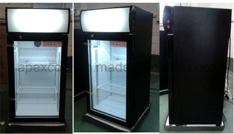 Mini Ice Cream Display Freezer/ Countertop Ice Cream Showcase/ Ice Cream Refrigerated Showcase