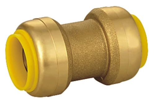 Brass Straight & Reducing Coupling, Push Fit, Brass Pipe Fitting, Cupc, NSF/ANSI 61