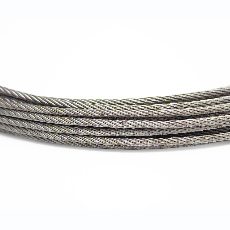 Factory Supply 304 316 Stainless Steel Wire Rope/ Wire Rope