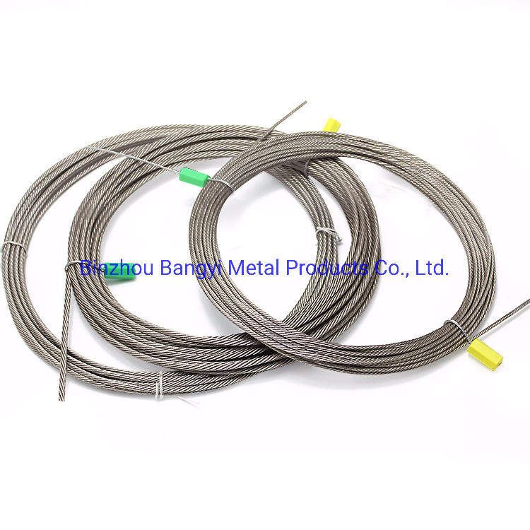 China 304/316 Stainless Steel Wire Rope Manufacturer