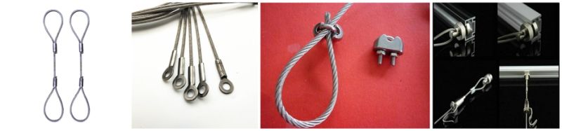 Stainless Steel 304 316 316L Steel Wire Rope