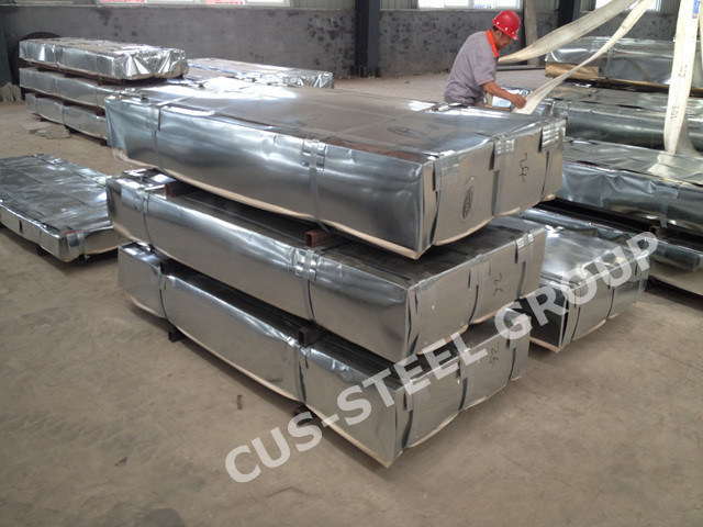 Galvanised Iron Sheets/Galvanized Corrugated Steel Roof Sheets to Tema Port