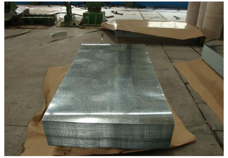 ASTM A653/Dx51d Galvanzied Steel Sheet Dx51d Z30g~Z275g Galvanised Zinc Coated Galvanized Steel Sheet
