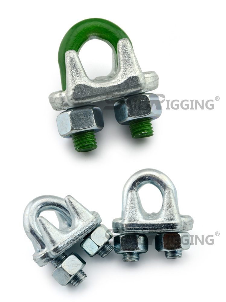 Us Type Steel Zinc Plated Wire Ropes and Clips