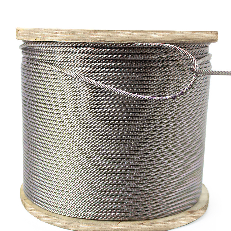 Stainless Steel 304 316 316L Steel Wire Rope