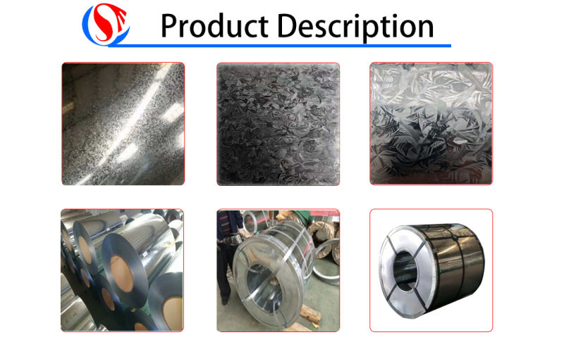Sgch Dx51d Galvanized Steel Coils/Prepainted Galvanized Steel Coils for Building Material