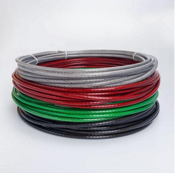 0.4-8.0mm PVC Coated Galvanized Steel Wire Rope