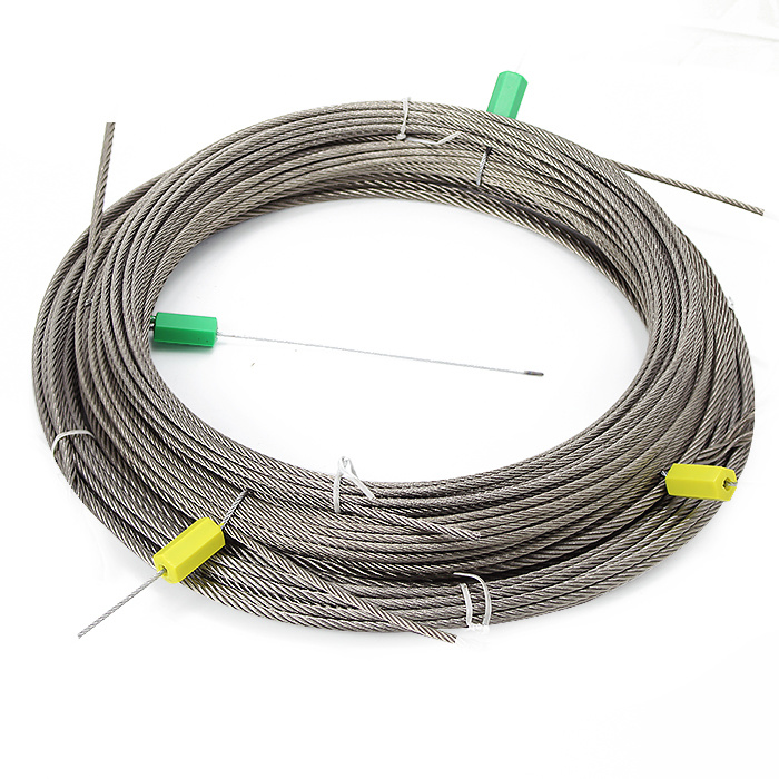 Factory Supply 304 316 Stainless Steel Wire Rope/ Wire Rope