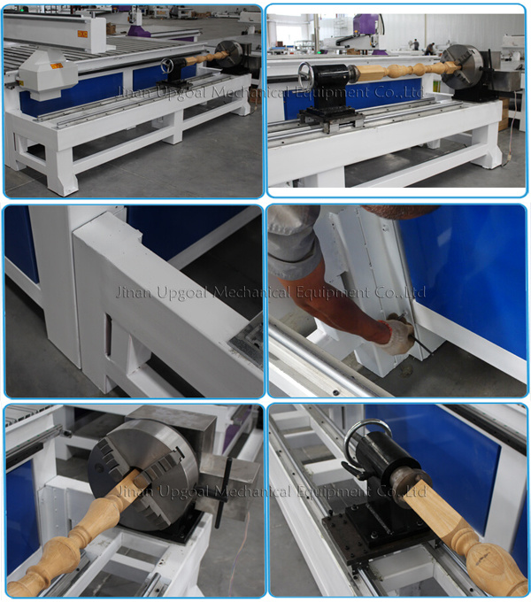 4 Axis 1325 Woodworking CNC Router with Independent Rotary Axis