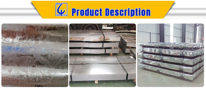 Dx51d Electro Zinc Coated Galvanized Steel Sheet for Roofing Make