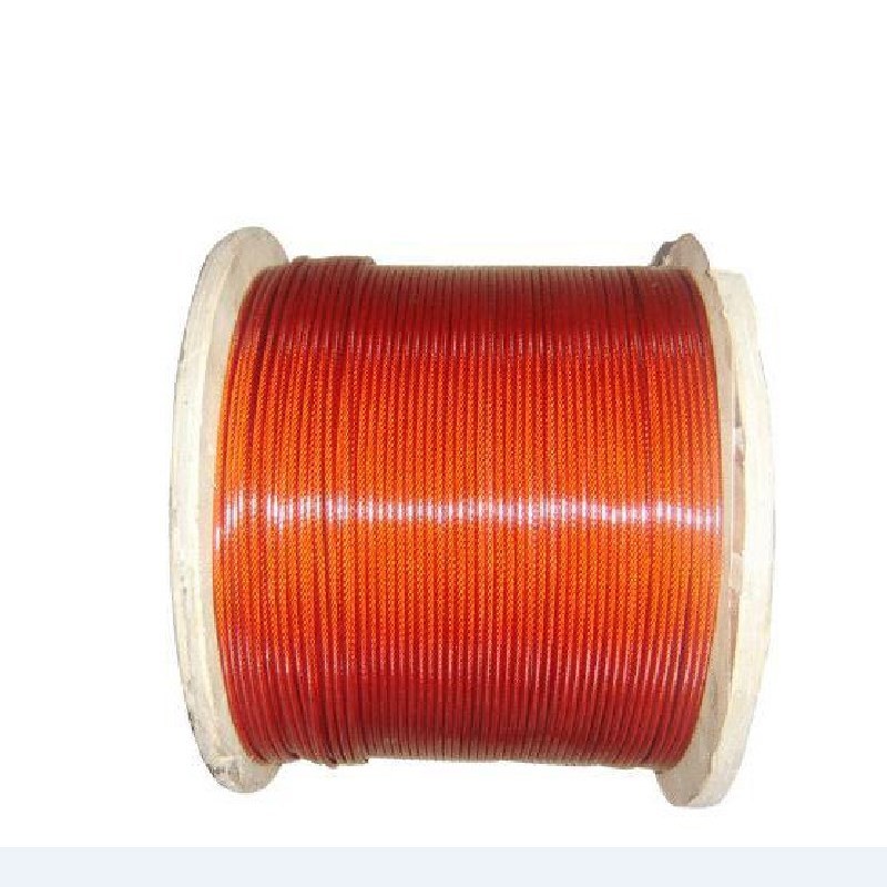 Factory Direct PVC Coated Galvanized Steel Wire Rope 7*7