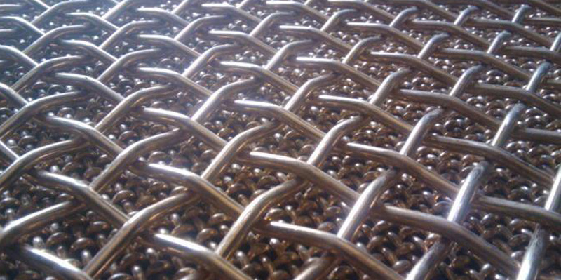 Hot Galvanized Steel Wire Crimped Woven Wire Mesh