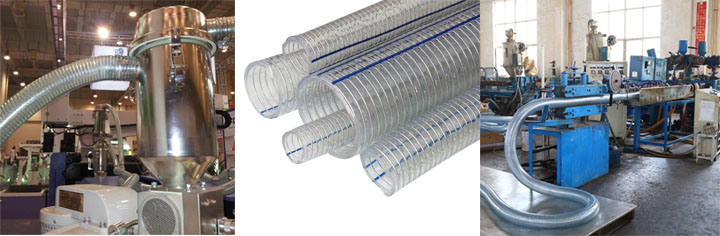 Anti-UV Steel Wire Reinforced PVC Delivery Suction and Discharge Hose