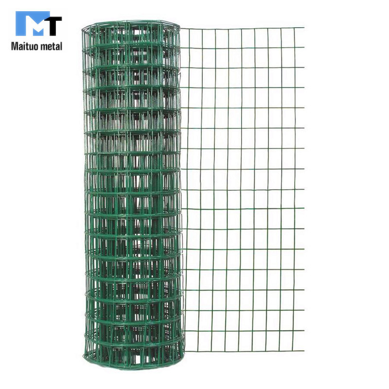 Factory Sales PVC Coated Welded Wire Mesh 25X25mm 25X50mm