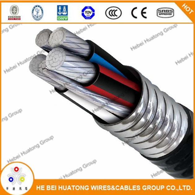 UL Certificate 1569 Standard Aluminum Conductor Xhhw Xhhw-2 Metal Clad Mc Cable Armored Cable Mc Wire