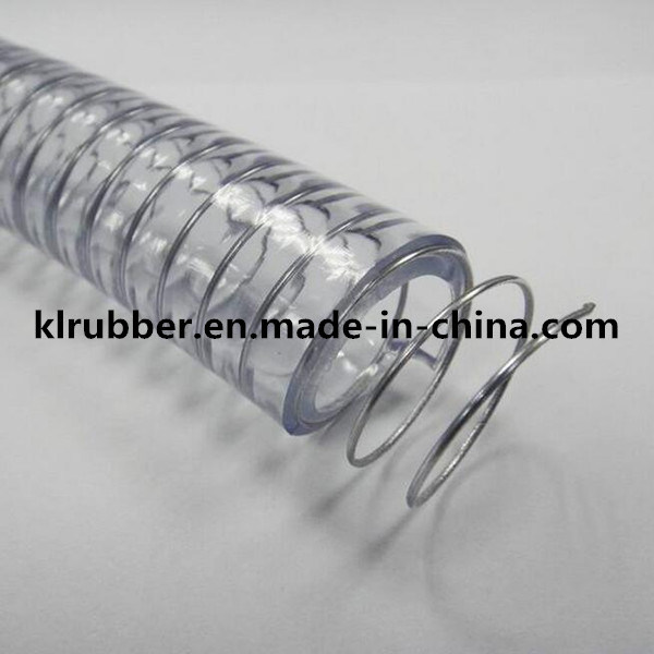 High Pressure Clear Steel Wire Reinforced PVC Suction Hose