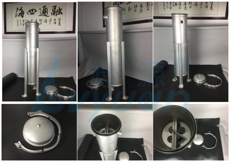 SS304 SS316 Stainless Steel Housing Water Bag Filter Housing for Industrial Water Filtration