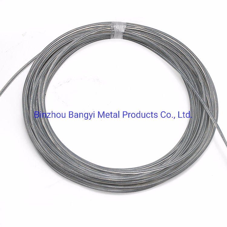 PVC Plastic Coated Steel Wire Rope Cable Manufacturer