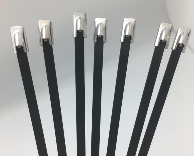 PVC Coated Ss Cable Ties Stainless Steel Cable Ties