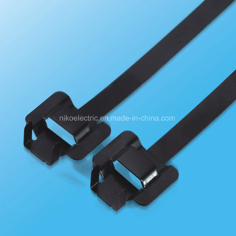 201 304 316 Stainless Steel Epoxy Coated Cable Ties-Releasable Type