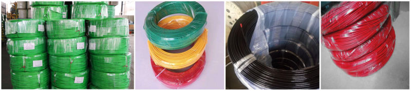 Customized Colorful Plastic Steel Wire Rope with Coating