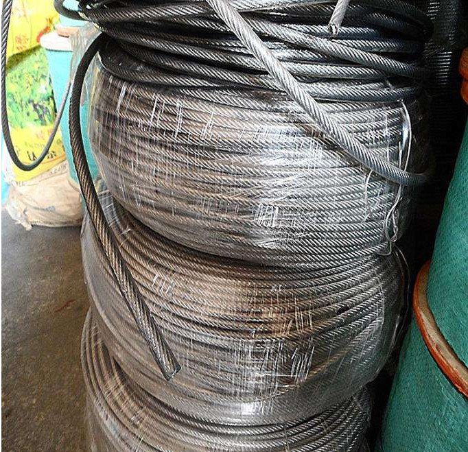 PVC Coated Wire Rope Steel Cable