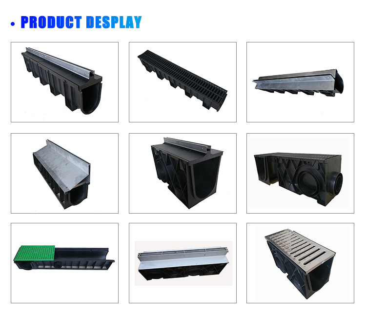 Stainless Steel Grating Covering Plastic Drainage