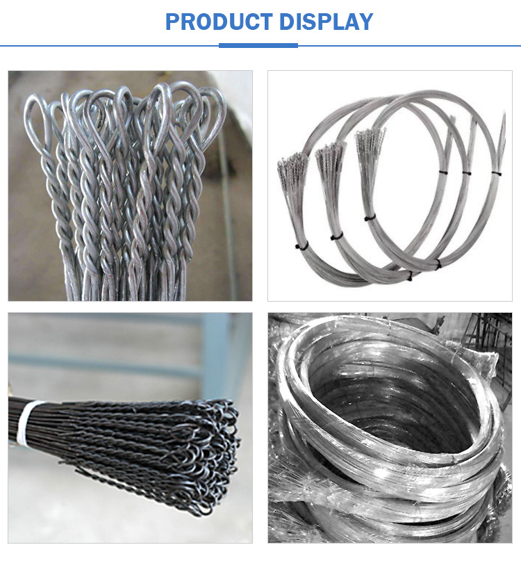 China Copper Alloy Single Loop Bale Ties Wire Galvanized Type Wire