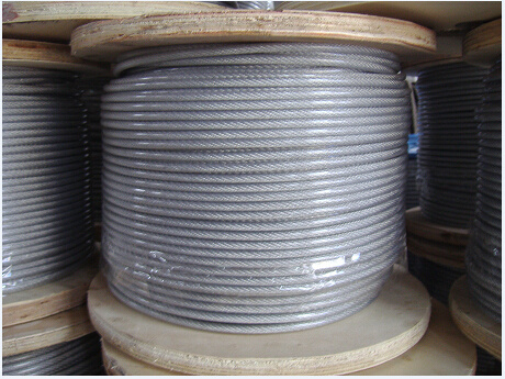 Steel Wire Cable 6X7+FC Coated Different Color UV Resistant PVC