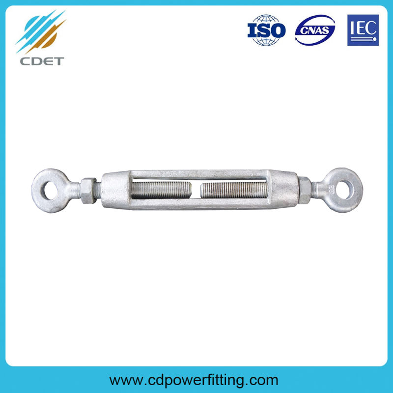 Hot-DIP Galvanized Turnbuckle for Wire Rope