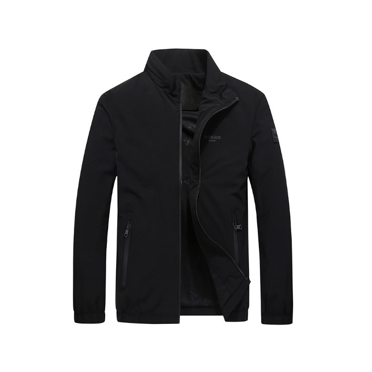 100% Nylon Customized Waterproof Golf Jacket with PU Coating