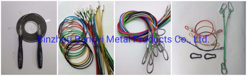 PVC Coated 7X7 Steel Wire Rope for Factory Price