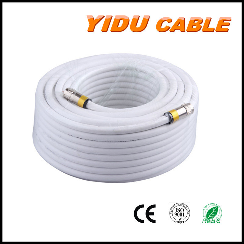 Tri-Shield 18AWG Gel Coated Braid Protection RG6 Rg59 Cable Coaxial
