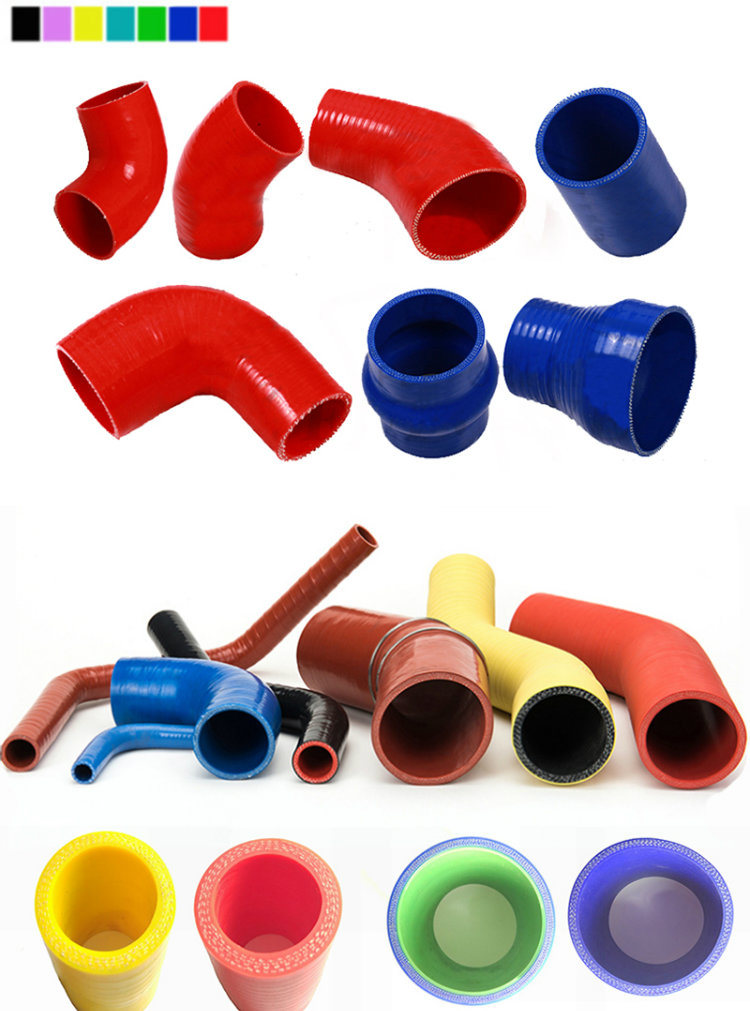 Flexible Steel Wire Reinforced Silicone Hose Rubber Tube