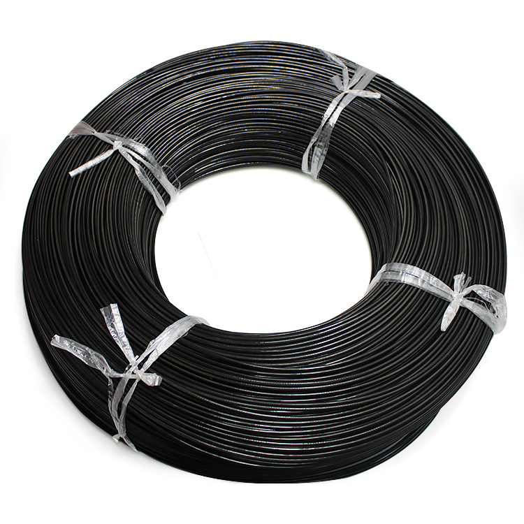 New Plastic Coated Middle Carbon Steel Wire Rope