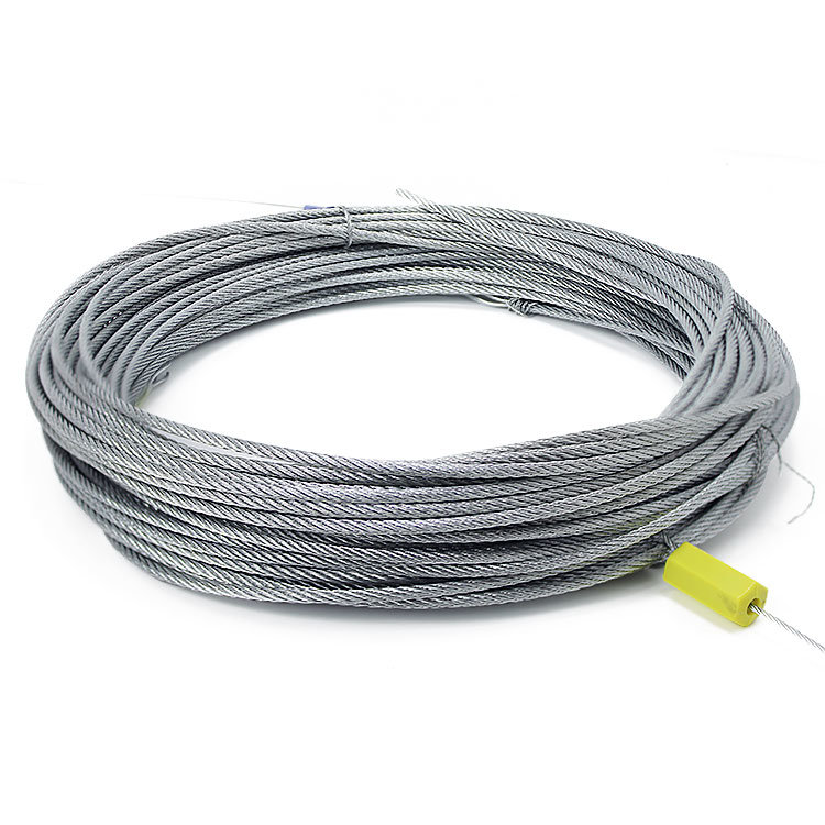 4.0mm Carbon Steel Wire Rope Price Galvanized