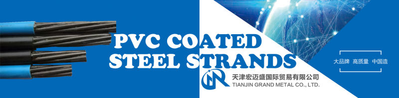 PVC Coated Steel Strands Wire Cable