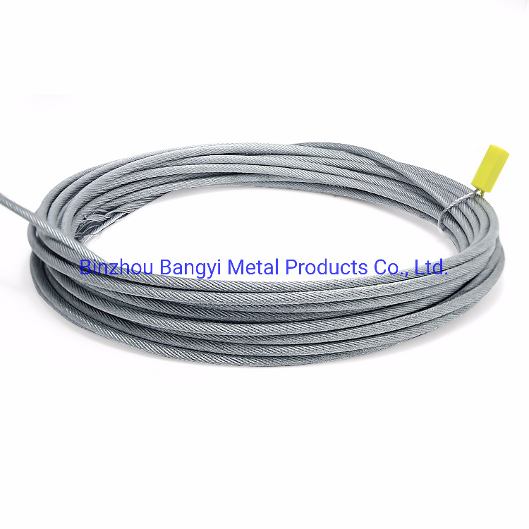 19*7+Lwsc Loose Rope 6mm Galvanized Steel Wire Rope