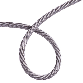 6X19+FC Hot Dipped Steel Wire Rope Steel Rope Wire